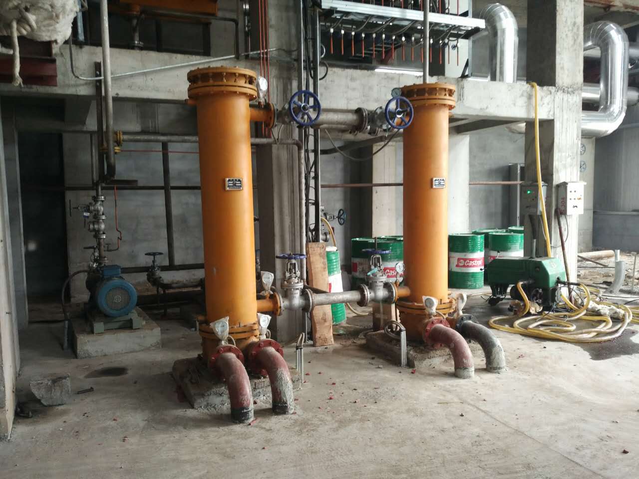 船用冷油器換管，船用冷油器換不銹鋼管